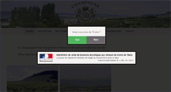 Desktop Screenshot of champagne-charpentier-yvan.com